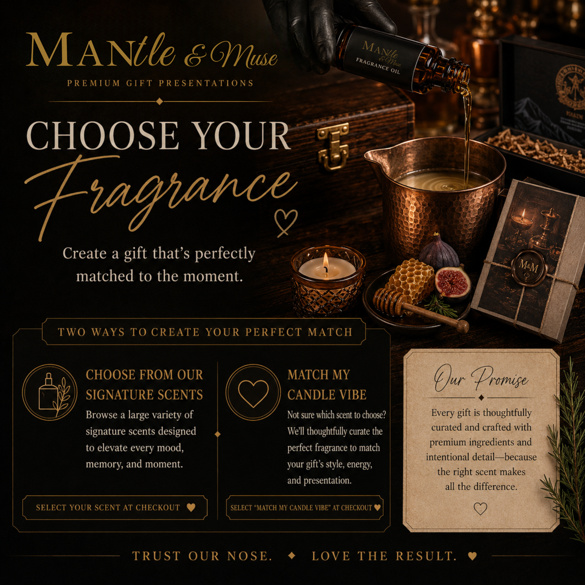 King’s Hand | Luxury Gift Presentation in Cedar Cigar Box | Keepsake Card & Video